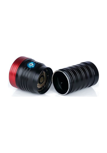 Sones 3 Vites, Db18 18xt6, Işık Akısı: 5400lm Led El Feneri, Pilsiz Kırmızı - Siyah