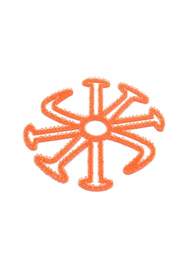 Geeroyoo Kask İçin Silikon İç Dolgu Pad - Turuncu Renkli, Yumuşak Ve Dayanıklı Turuncu