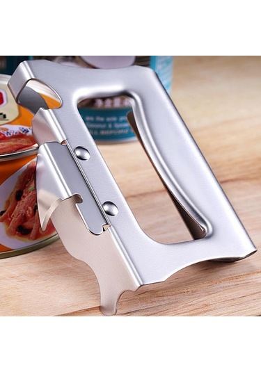 Manuel Konserve Açacağı Paslanmaz Çelik Konserve Açacağı Mutfak Aksesuarları Gümüş Tek Beden Diğer