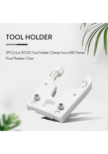 Adet/grup Iso30 Alet Tutucu Kelepçe Demir + Abs Alev Geçirmez Kauçuk Pençe S2024123014060 Diğer