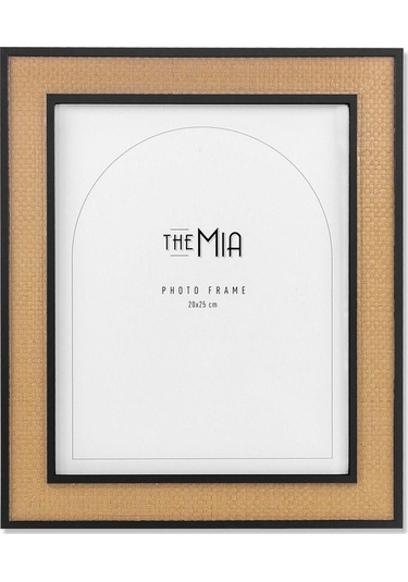 The Mia Retrato Fotoğraf Çerçevesi Siyah 25x20 Cm