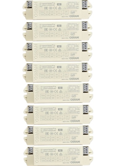 Osram 1x18 Balast Elektronik Balast 8 Adet