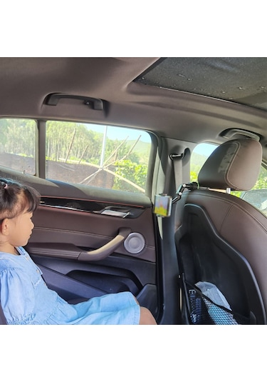 Suofeng 360 Döner Ev Araç Masa Üstü Çok Amaçlı Telefon Tutucu, Ayarlanabilir Klipsli Yeşil Abs Sponge Malzeme 3-21mm Genişlik Yeşil