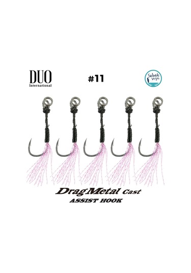 Duo Dmc Tekli Asist İğne Pembe Tüylü 11 5 Adet