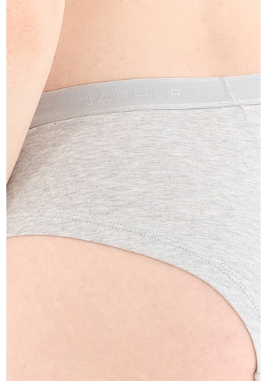 Naphor Touch Gri Boyshort Külot Ten