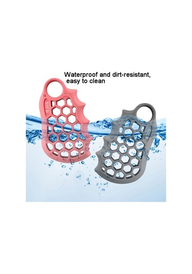 Petek Elastik Silikon Parmak Egzersiz Kavrama Güçlendirici Eğitim El Tutucu - Bebek Mavisi