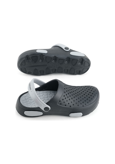 Gezer Yazlık Islak Zemin Sabo Kadın Terlik Gri