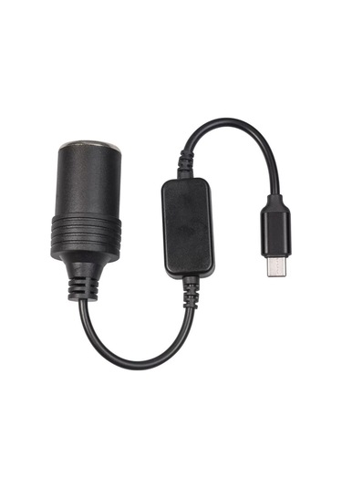 Type-c 5 Volt To 12 Volt Çakmak Fi Ş Çevi Ri Ci
