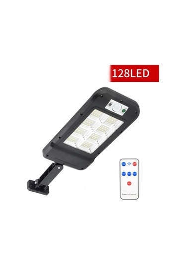 Cbtx Bahçe Aydınlatma Güneş Enerjili Duvar Lambası Açık Su Geçirmez İndüksiyon Bahçe Aydınlatma Ev Sokak Lambası Uzaktan Kumanda İle 8 X 16led