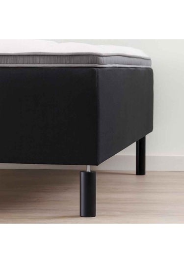 İmt Aksesuar10 Cm M8 Diş Silindir Mobilya Koltuk Kanepe Baza Ayağı Siyah