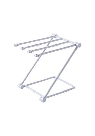 Teltree Katmerli Mutfak Havlu Askısı - Bardak Ve Havlu Tutucu, Pratik Kurulum Mavi, Gri, Pembe Diğer