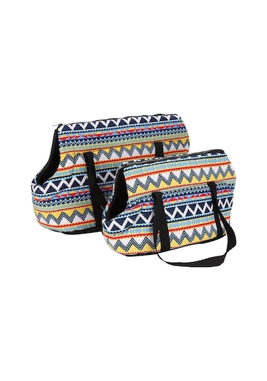 Retro Pet Taşıma Çantası Kediler Ve Köpekler İçin Rahat Ve Nefes Alabilir Sırt Çantası, Boyut: S 45x21x22cm Retro