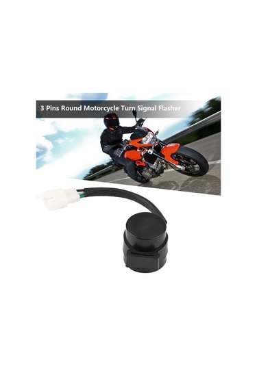 Yaozixa Gy6 50-250cc Motosikletler İçin 3pin Yön Belirti Flasörü - Kaliteli Plastik, Dayanıklı Ve Kararlı Performans