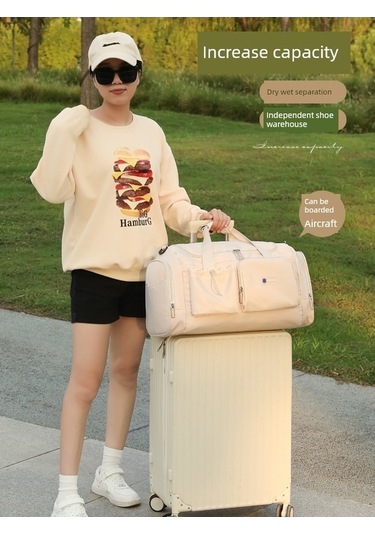 Carrier- Büyük Boy Seyahat Spor Çantası - Yeşil Um52463-4 Yurt