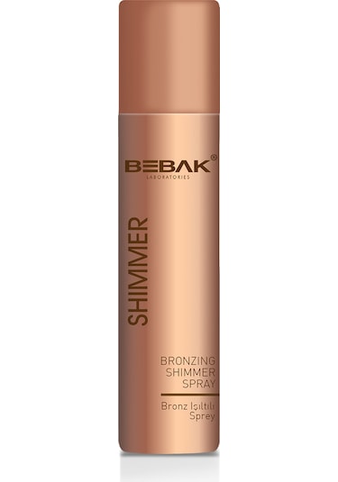 Bebak Bronz Işıltılı Vücut Spreyi 75 ML