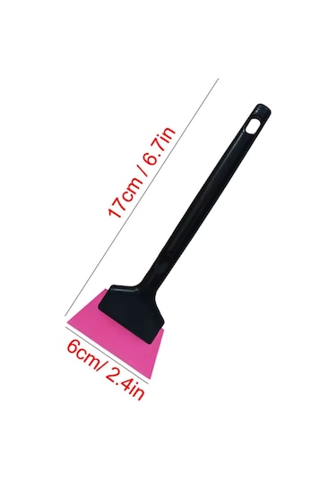 Cam Filmi Çekme Ve Kaput Filmi Çekme Aparatı 17 Cm Kulplu Komple Silikon Film Çekme Aparatı 1 Adet