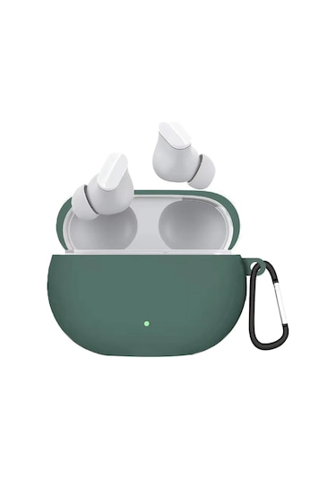 Microsonic Beats Studio Buds Kılıf Askılı Mat Silikon Yeşil