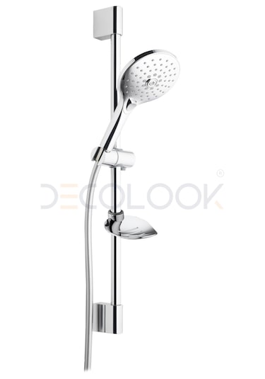 Roca Aurea AA5B247CC0K 3 Fonksiyonlu Sürgülü El Duşu Takımı Krom