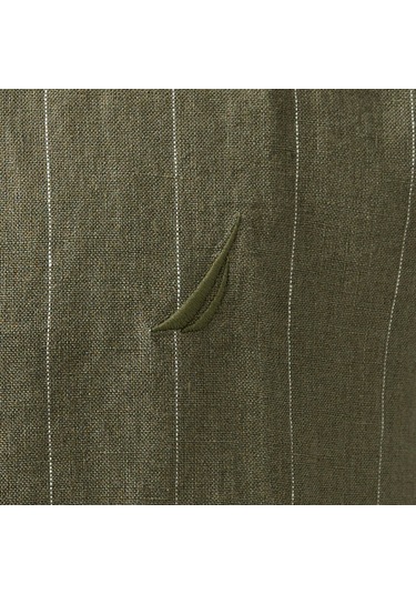 Nautica Erkek Yeşil Classic Fit Çizgili Gömlek Çizgili W55446t Yeşil