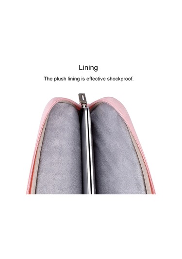 St08 El Evrak Çantası 14.1 İnç Laptop İçin Omuz Askısı Olmadan Saklama Çantası Taşıma Gri