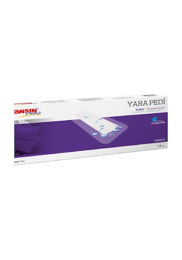 Cansın Plast 9 Cm X 25 Cm Şeffaf Yarapedi Pu 525