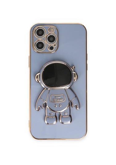 Nettech Apple Uyumlu iPhone 13 Pro Max Astronaut Seri Arka Koruma Kılıf - Siyah Siyah
