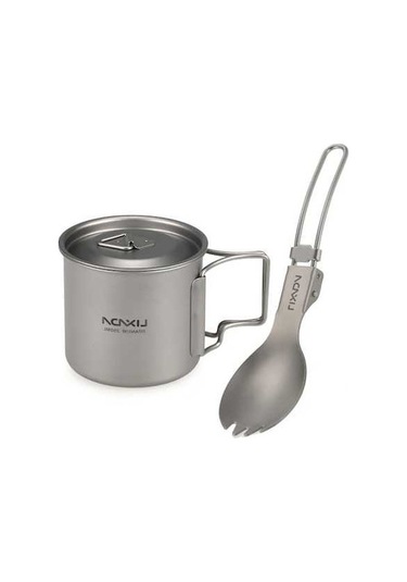 Createtech Ve Ultra Titanyum Tencere Skycity Sırt Seyahat Seti Renkli Lixada Bardakları Katlanır Kamp Hediyeli 6 Parça Çok Renkli