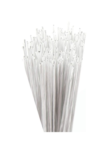 Roco Paper Çiçek Teli No:24 1 Mm - 38 Adet 60 Cm - Beyaz