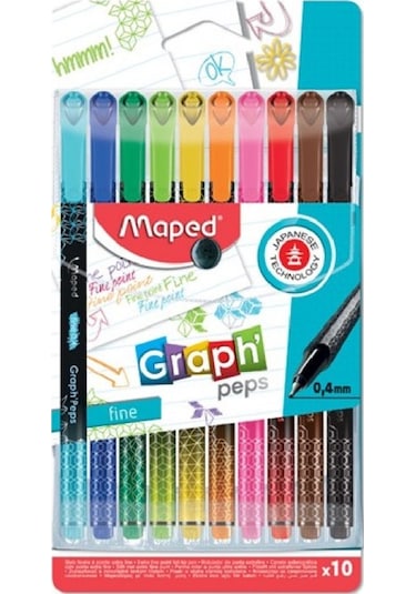 Maped Fineliner 0.4 Mm Desenli 20 Renkli