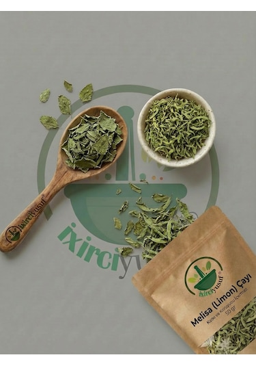 Melisa Limon Melisa Çayı Lemon Balm Tea Melissa Officinalis Doğal Kurutulmuş 50 G