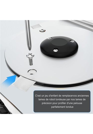 Dancemonkey Yedek Paslanmaz Çelik Biçme Bıçakları, Husqvarna Gümüş 35x18mm 30 Uw, Adet