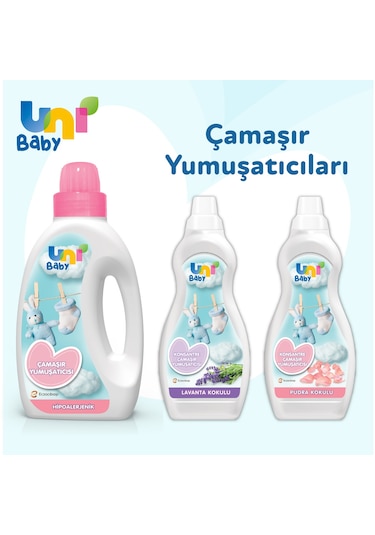 Uni Baby Hipoalerjenik Çamaşır Yumuşatıcısı 1500 ML 3 Adet