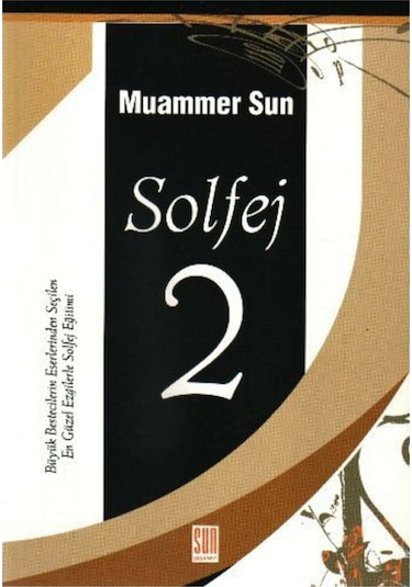 Muammer Sun - Solfej 1 + Solfej 2 Set