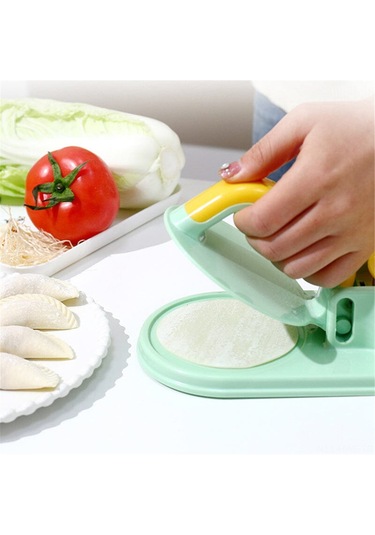 Honmex 3'lü 1 Hamur Ve Manti Oluşturucu, Ev Ve Restoran Mutfak Aleti, Pp Malzeme, Zaman Tasarruflu, Kolay Kullanım, Yeşil Açık Yeşil