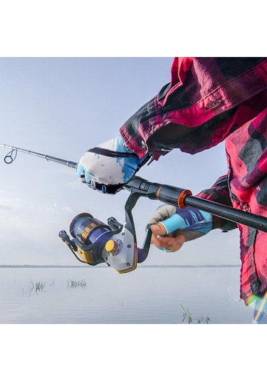 Kyncılor Parmaksız Nefes Alabilen Balıkçı Eldiveni Gri