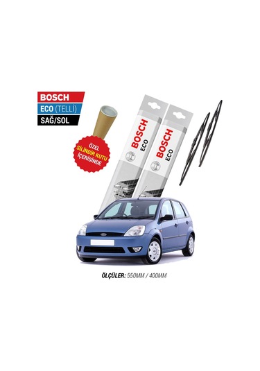 Bosch Eco Ford Fiesta Silecek Takımı (2002-2008)