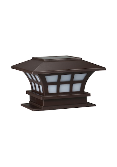 Dofolink Güneş Enerjili 1w Led Direk Lambası, Otomatik Işık Kontrolü, 600mah Şarjlı Pil, Ip55 Su Geçirmez, Islak Beyaz, Bahçe Ve Bahçe İçin Sıcak Beyaz