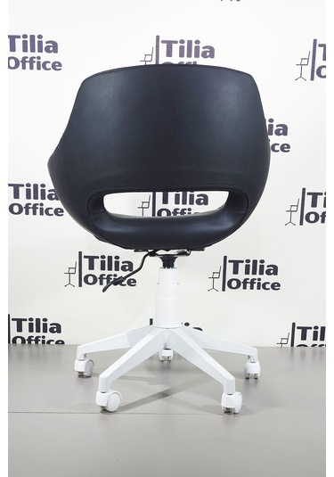 Monaco Çalışma Kesim Çocuk Koltuğu Beyaz Ayak Siyah