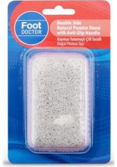 Foot Doctor Kaymaz Tutmaçlı Çift Taraflı Ponza Taşı 10833