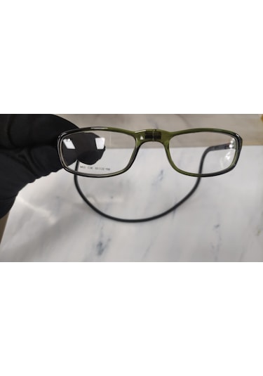 Vinaldi Vi630 Unisex Mıknatıslı Medium Mavi Işık Korumalı Gözlüğü Şeffaf Yeşil