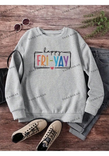 Y2k Yeni Sezon Ssweat Harajuka Kuromi Retro Kod 123-trzksw4329 Gri