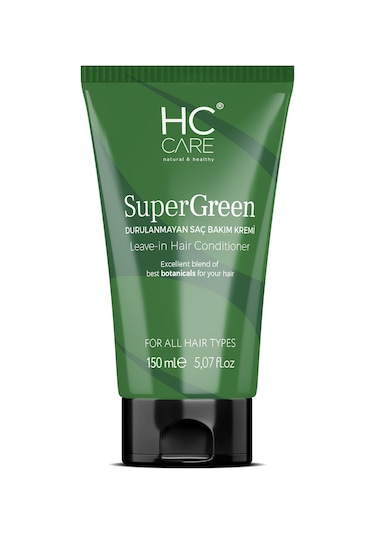Hc Care Super Green Durulanmayan Saç Bakım Kremi 150 ML