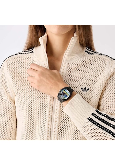 Adidas Adaost25041 Erkek Kadın Kol Saati Siyah