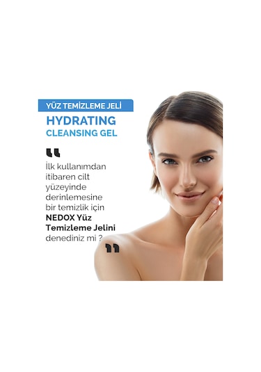 Nedox Yüz Temizleme Jeli Yağlı ve Akneye Eğilim Gösteren Ciltler 200 ML