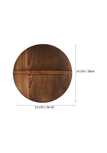 Ahşap Wok Kapak Çin Wok Tavaları Cam Kapaktan Daha Hafif Tavalar Ve Y Yemekleri İçin Ahşap Nedeniyle Anti-. Ahşap