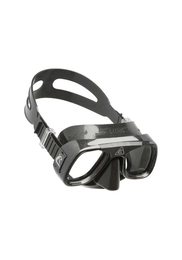 Cressi Superocchio Yetişkin Dalış Maskesi Siyah Çok Renkli
