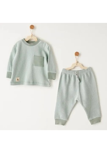 Andywawa Ac26012 Mummy S Snuggle Saurus 2 Li Takım Yeşil Yeşil