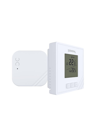 Mitra Ht15 Rf Kablosuz Oda Termostatı - Beyaz
