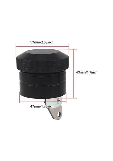 Ranyeek Motosiklet Zincir Yağlama Aleti Alüminyum 30ml - Honda, Yamaha, Suzuki, Kawasaki Uyumlu Mavi Aksesuar