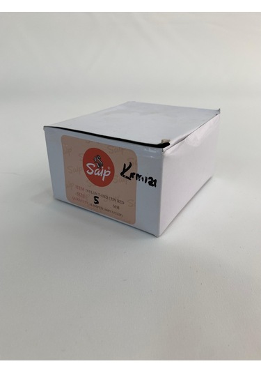 Tabanca Kılcıgı 5mm Kırmızı Kırmızı